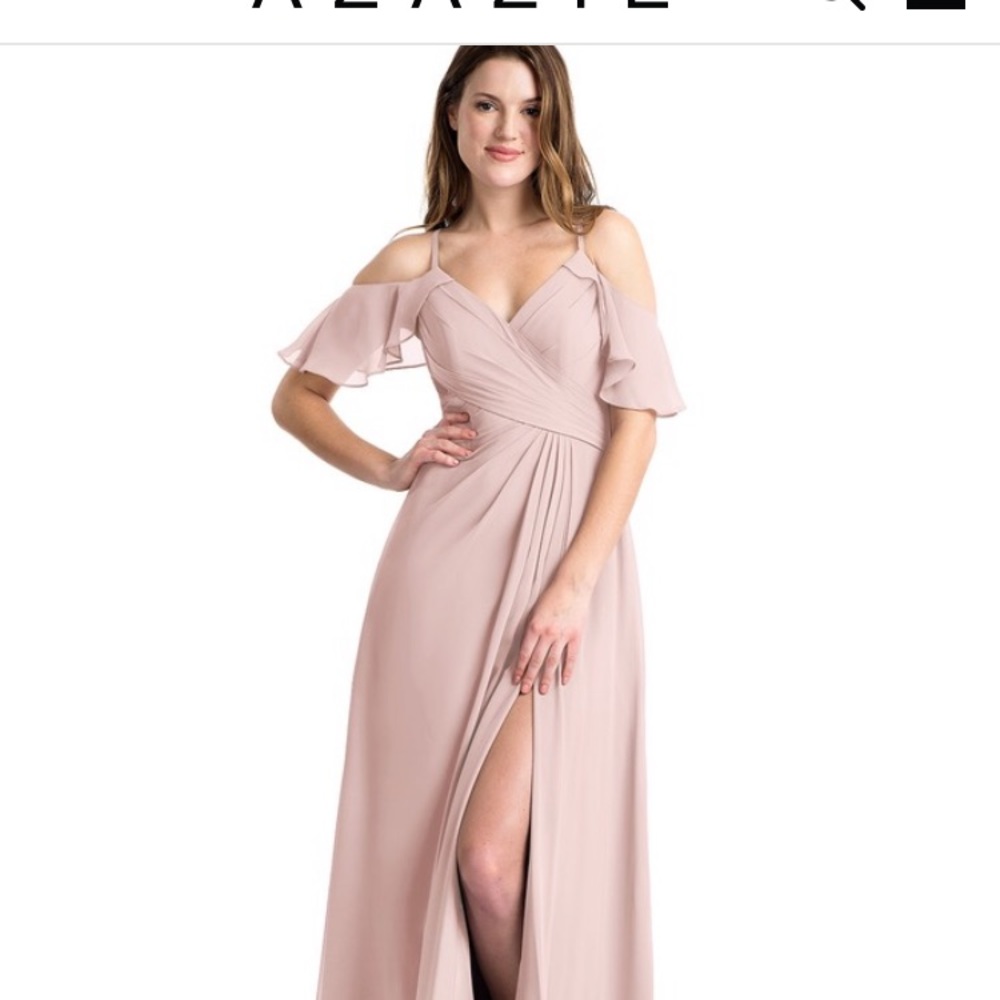 Azazie Dusty Rose bridesmaid dress